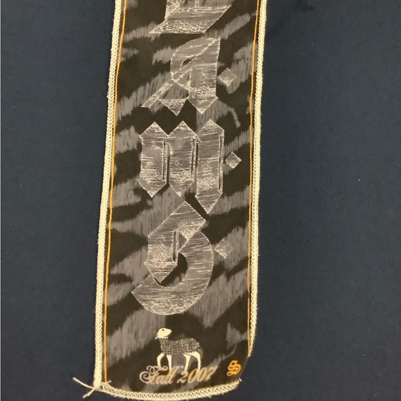 L.A.M.B. Fall 2007 Navy Long Sleeve Polyester Top - Picture 10 of 10